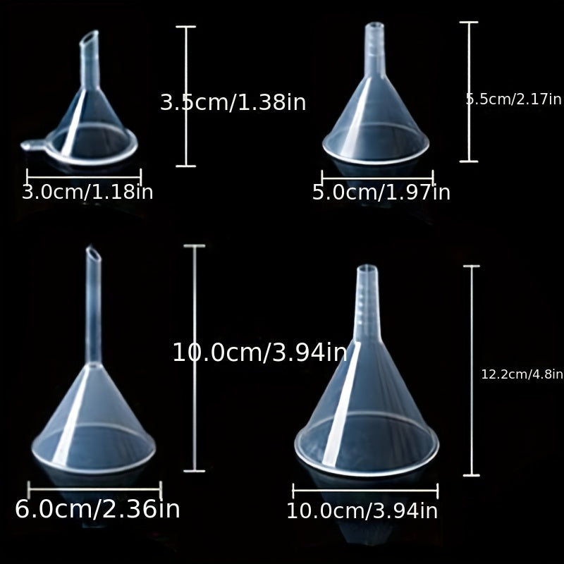 Multipurpose Kitchen Funnel for Bottles Jars Containers Perfumes Skin Care