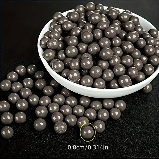 300-600pcs 8mm Hard Clay Balls Slingshot Ammo