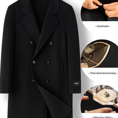 Men's Wool Blend Coat Fall Winter Overcoat