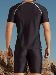 Men's Compression Workout Quick Dry Sports Gym Short Suit