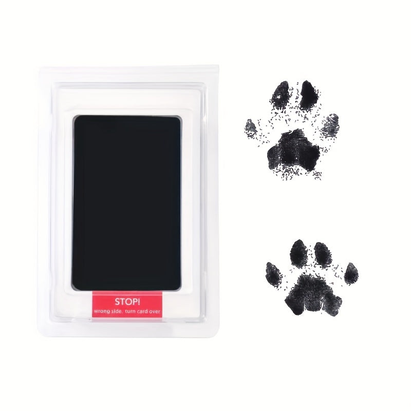 Pet Pawprint Ink Pad For Dogs & Cats - Capture Precious Memories