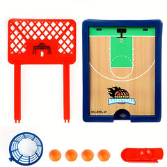Mini Desktop Basketball Game Stand Double Finger Ejection Shooting Machine