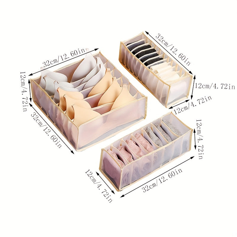 Underwear Storage Box Divider Drawer Organiser