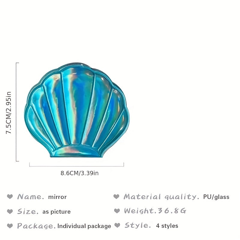 Double Sided Foldable Compact Makeup Mirror, Portable Travel Mirror