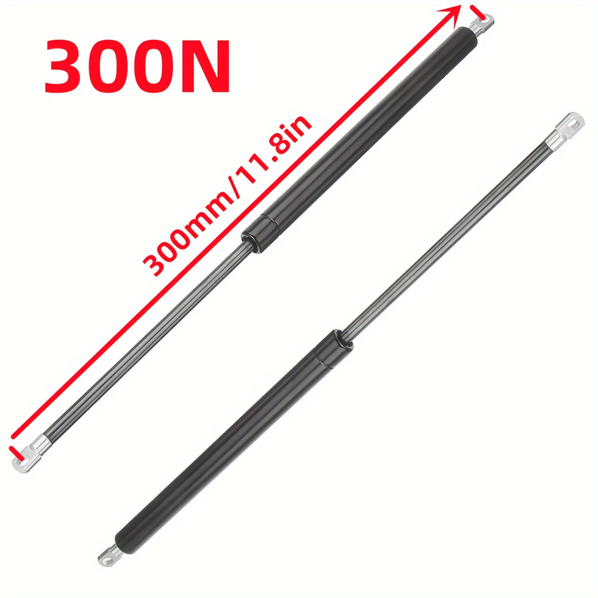 2pcs 300N 300 600mm Car Struts Boost Performance & Comfort