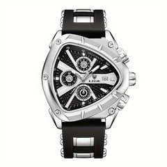 Women Sports Watch Luminous Pointers Rubber Strap Quartz Waterproof
