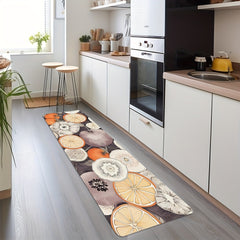 Fruit Pattern Kitchen Mat Non Slip & Waterproof