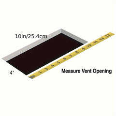 Floor Vent Covers 10x16 Inch - Rust-Proof Metal Heat Vent Covers