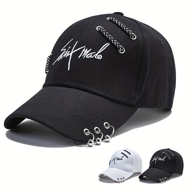 Men's Peaked Cap Sun Protection Sunshade Hat Summer Base