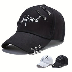 Men's Peaked Cap Sun Protection Sunshade Hat Summer Base