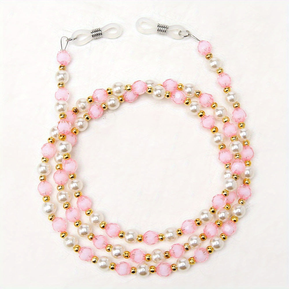 Vintage Beaded Glasses Chain Eyewear Retainer