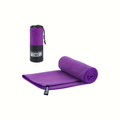 Double Sided Velvet Sports Towel - Microfiber Quick Drying Absorbent
