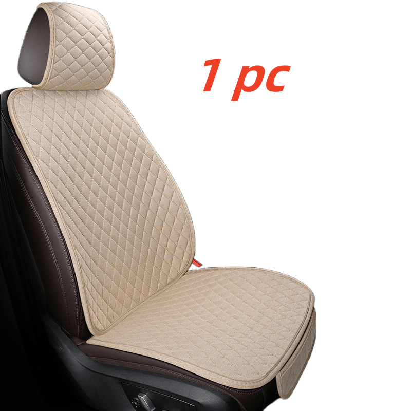 Universal Car Seat Cover Protector Linen Front Rear Protect Pad Mat