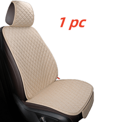 Universal Car Seat Cover Protector Linen Front Rear Protect Pad Mat