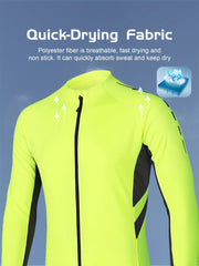 Quick Drying Men's Cycling Jersey with Pocket