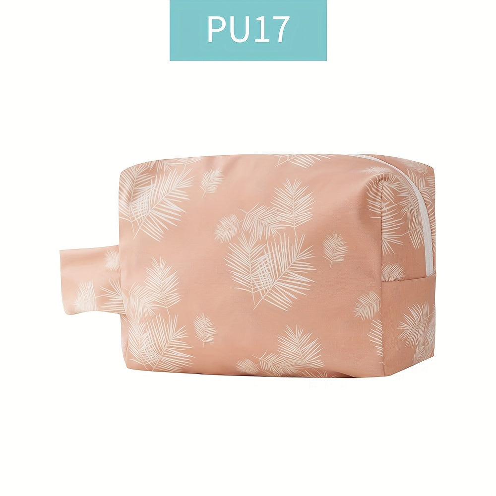 Portable Cosmetic Bag with Zipper Toiletry Wash Bag