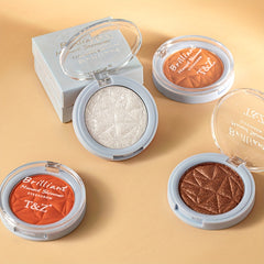 Monochrome Eyeshadow Powder Sequins Sparkle High Gloss Powder