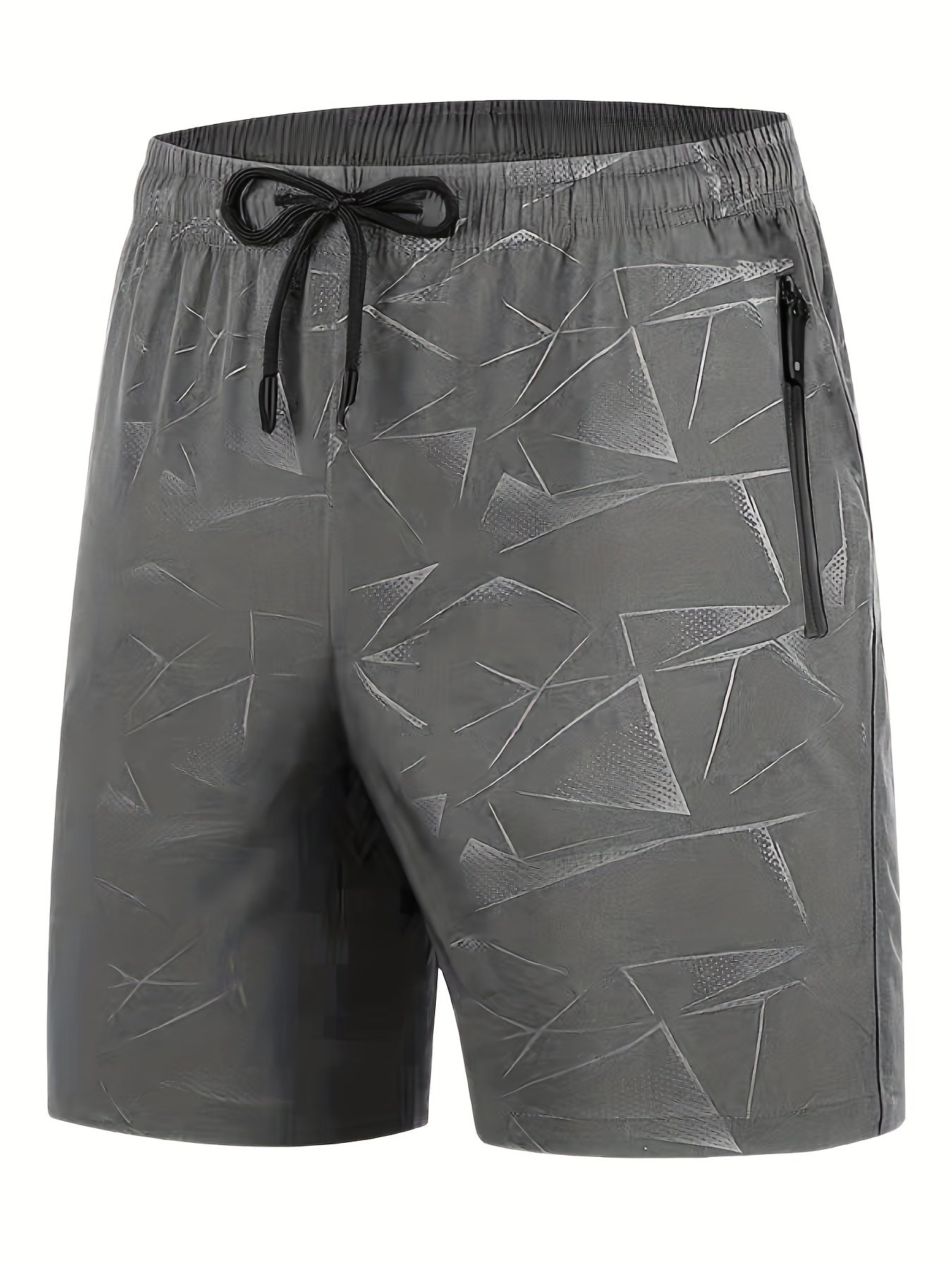 Men's Breathable Shorts With Pockets Summer Rapid Dry Sports Shorts