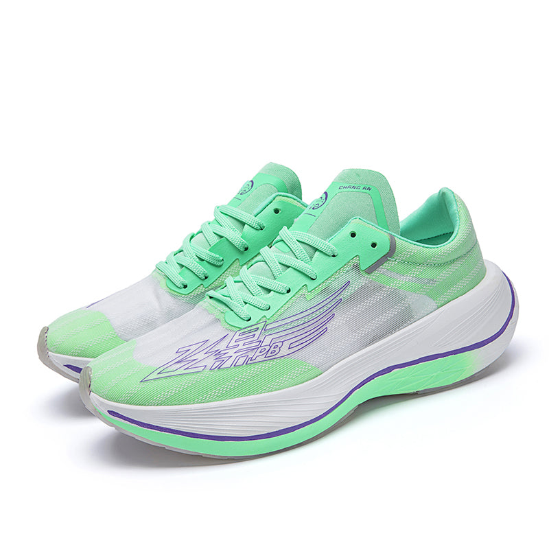 Men's Chinese Character Print Mesh Breathable Running Sneakers
