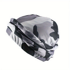 16 Colors Elastic Head Wraps Modal Satin Turban For Men