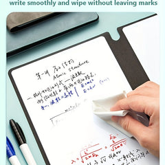 A5 Whiteboard Notebook Set with PU Leather Cover