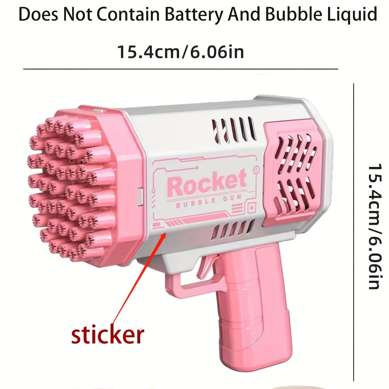 Bubble Machine Gun Kids Toy Fun For Children