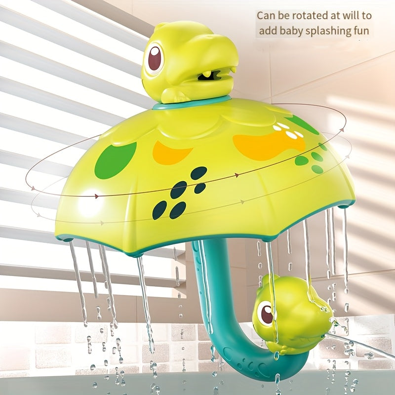 Colorful Dinosaur Umbrella Bath Toy for Kids