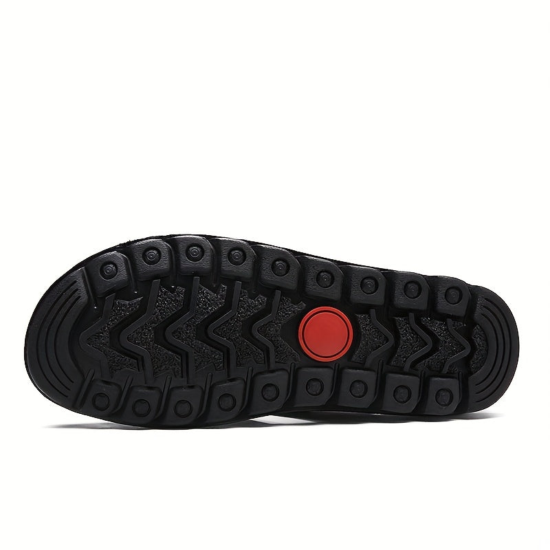 Men's Casual Closed Toe Stitch Sandals Outdoor Beach Shoes