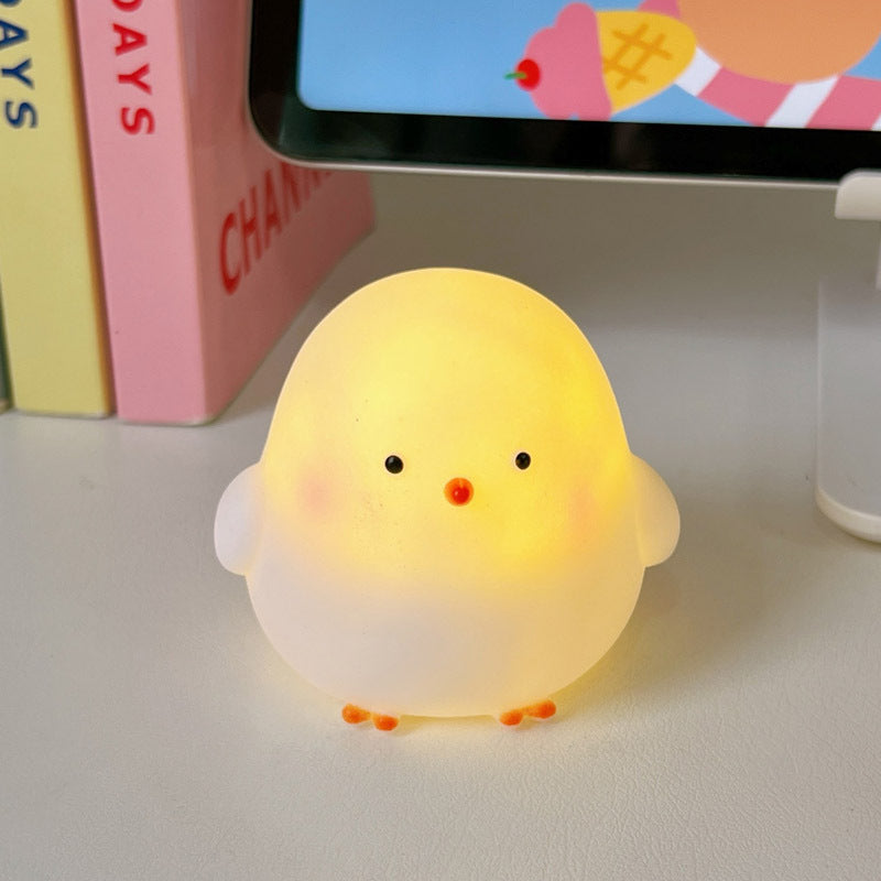 Cartoon Night Light for Children's Bedroom, DIY Soft Sleep Lamp