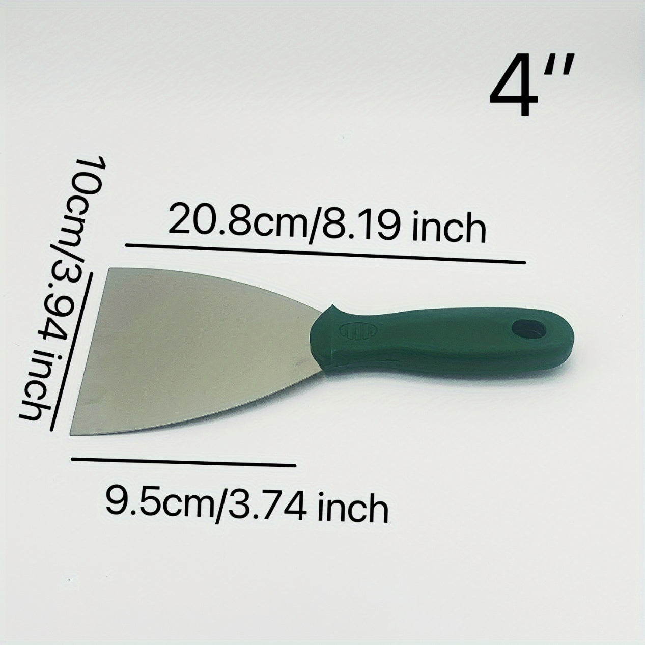 Stainless Steel Putty With Green Handle 5 08 12 7 Cm