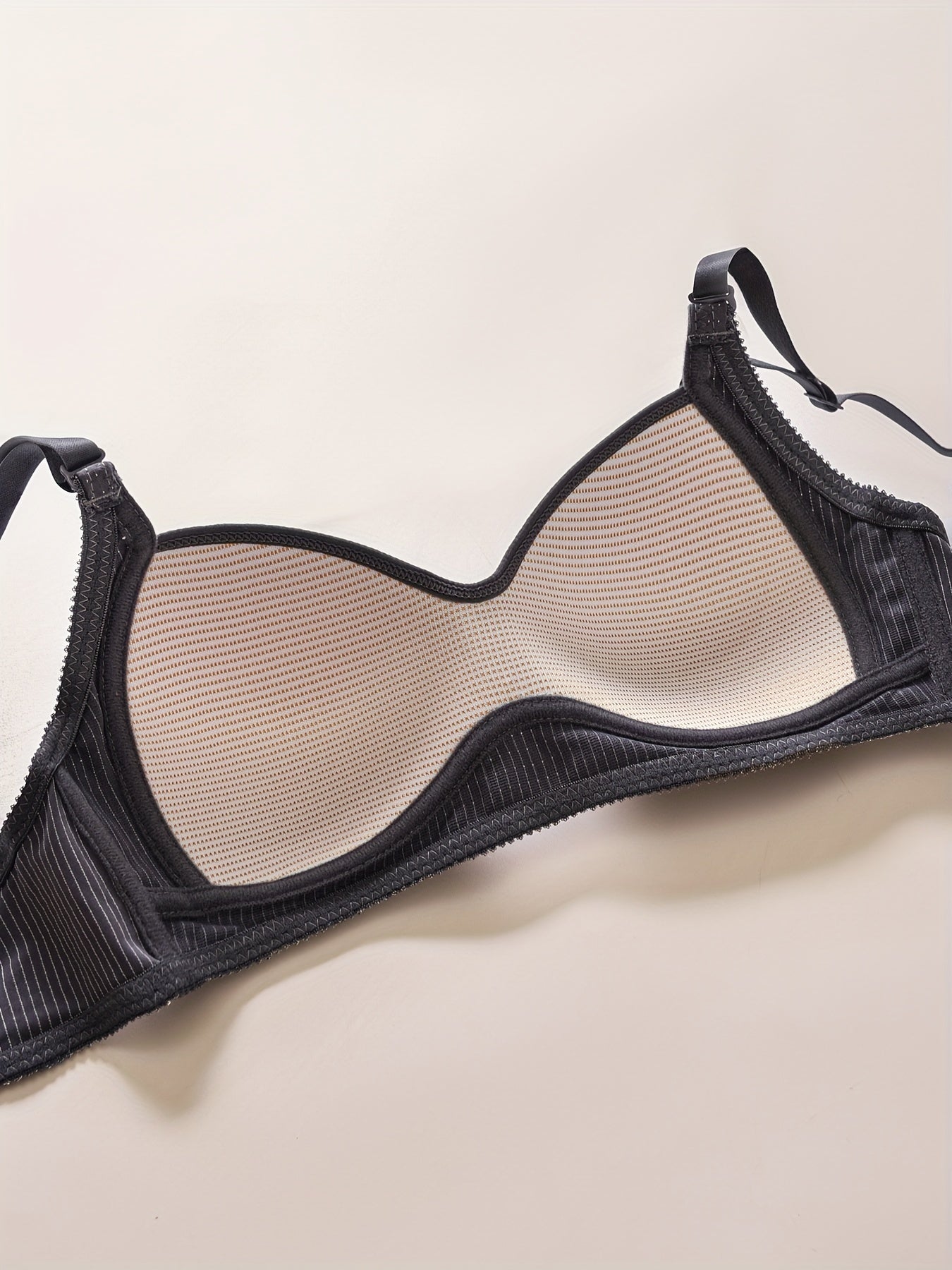 Polka Dot Wireless Push Up Bra for Women