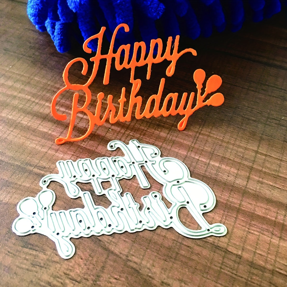 1pc Birthday Scrapbooking Die Cuts And Embossing Mold DIY