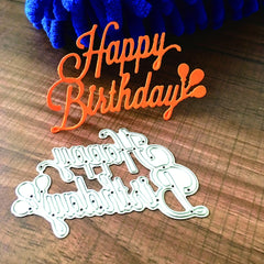 1pc Birthday Scrapbooking Die Cuts And Embossing Mold DIY