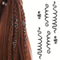 3pcs Golden Braid Snake Hair Accessories Girls Dress Up Props