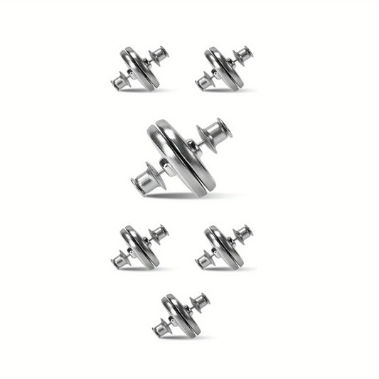 6 Pair Magnetic Button Curtain Weights Holdbacks for Home Drapery