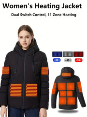 Women's Heated Jacket for Outdoor Activities