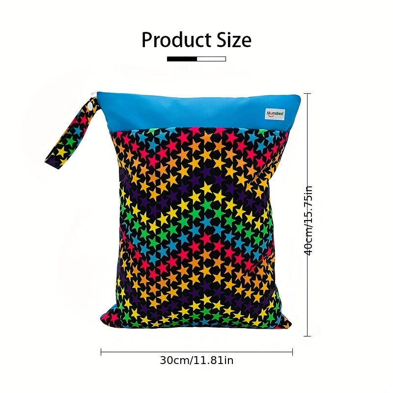 Mumsbest Waterproof Diaper Bag with 2 Zippers