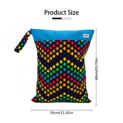 Mumsbest Waterproof Diaper Bag with 2 Zippers