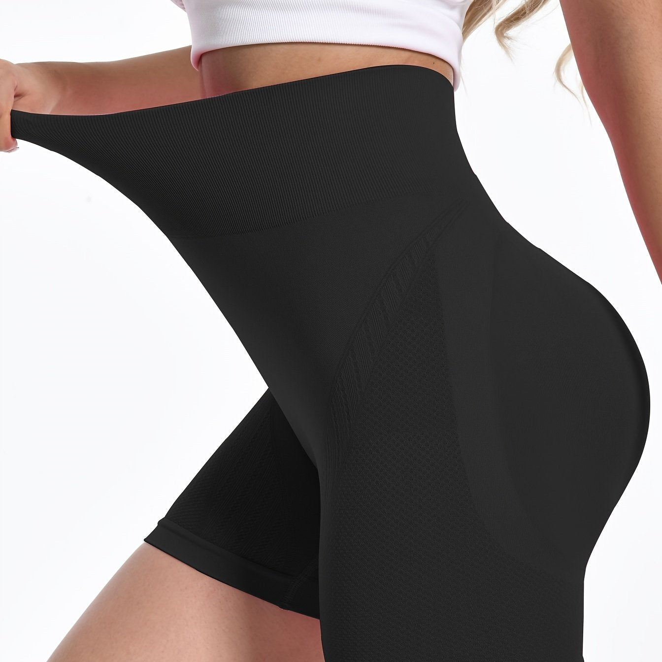 Seamless Peach Butt Yoga Sports Shorts Women