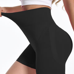 Seamless Peach Butt Yoga Sports Shorts Women