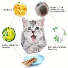 15pcs Catnip Sticks Chew Toys For Cat