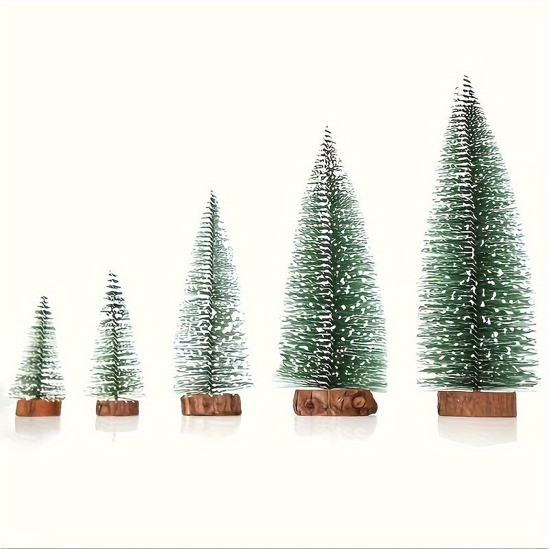 Mini Christmas Tree Cedar Tabletop Small Christmas Tree Desktop Window Swing