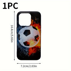 Football Print Full Body Protective Phone Case For iPhone Pro Max