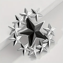 Vintage Hollow Out Belt Buckle Silvery