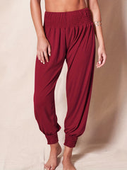  Women's Wide Waist Band Tummy Control Pants