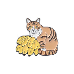 Cat Pattern Zinc Alloy Pin