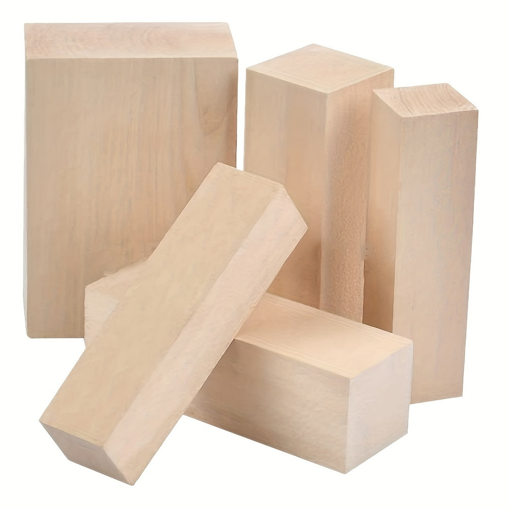 Wood Carving Practice Set Basswood Model Building