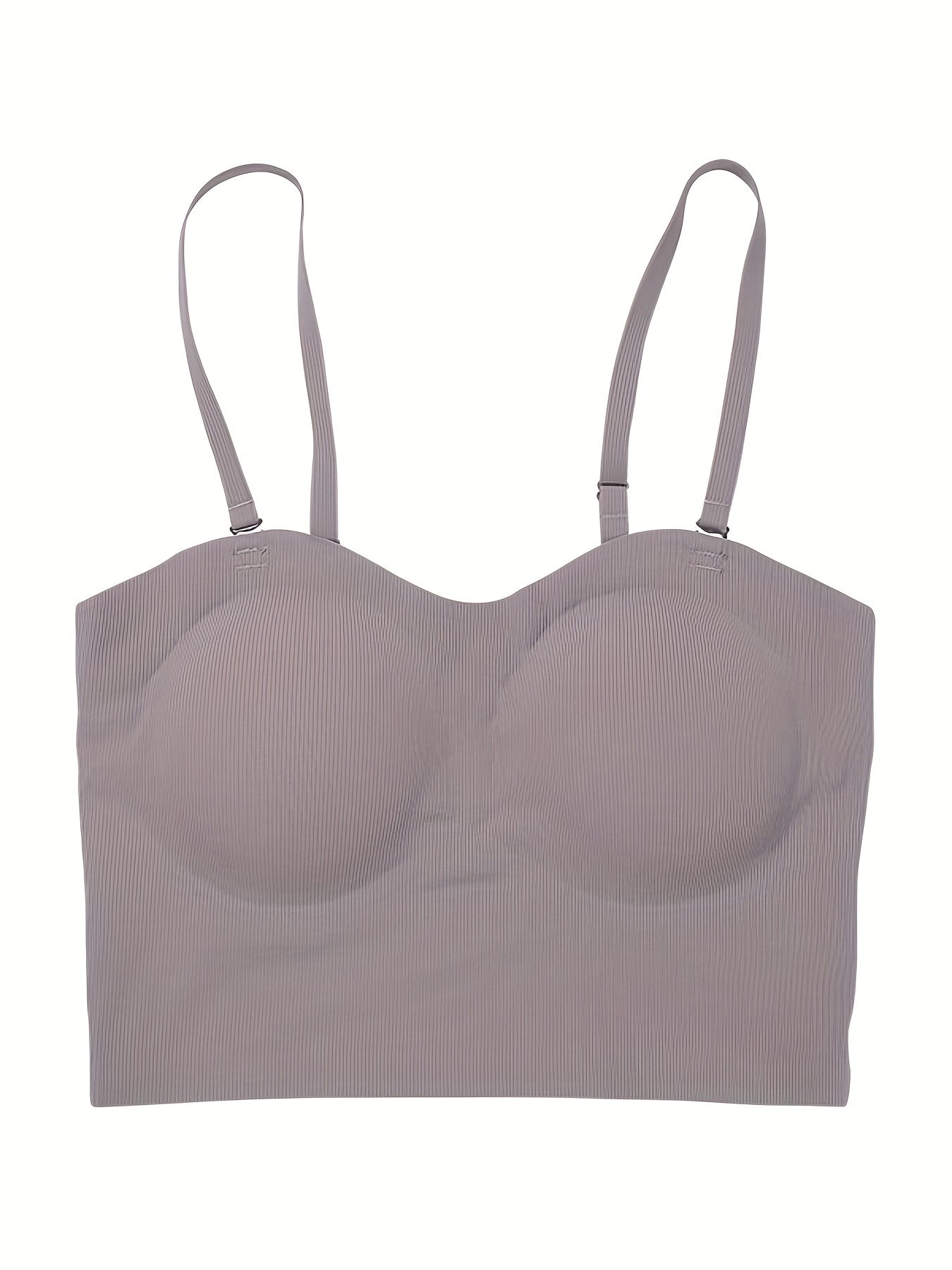 Comfy Solid Full Coverage Bralette, Women's Intimates