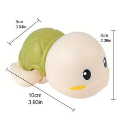 Baby Bath Toys Clockwork Toy Cartoon Swimming Duck Turtles Dolphins