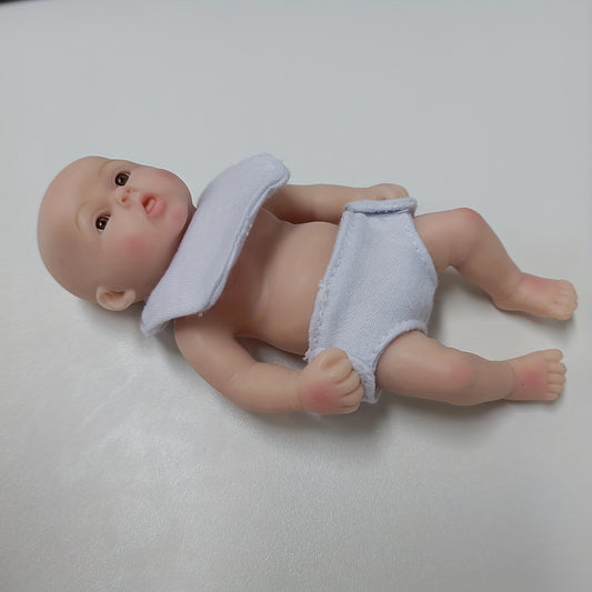 15 24CM Full Silicone Reborn Doll Toy Christmas Gift